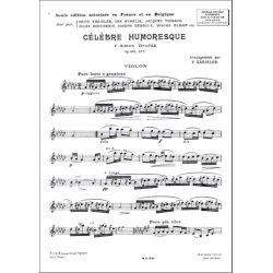 Humoresque Op 101 N 7 Violon-Piano (Kreisler)